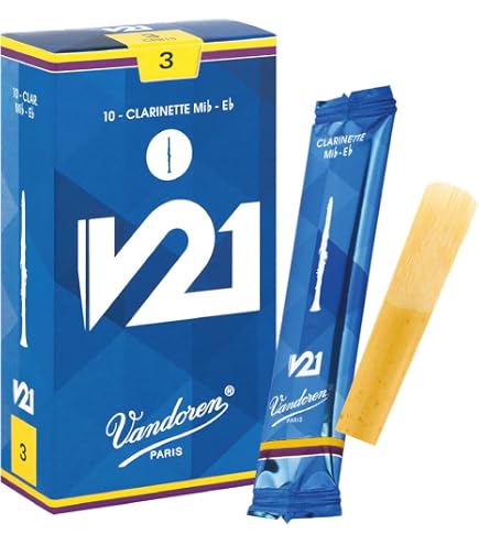 Amazon.com: Vandoren CR803 Bb Clarinet V21 Reeds Strength 3; Box